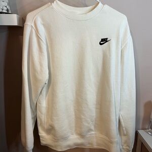 White Nike Crewneck